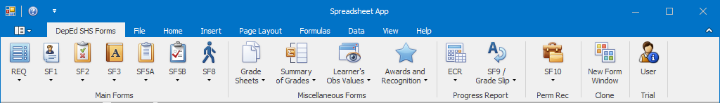 Spreadsheet app logo
